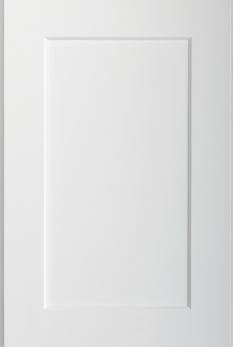 Edgeline White Sample Door - 11"W x 15"H x 3/4"D